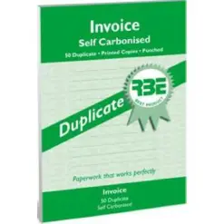 A5 Invoice Duplicate Pads