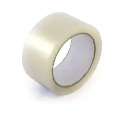 Clear Buff Packaging Tape 48mm x 100m large core  Per 1