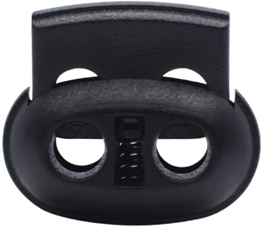 Toggle Double hole- Spring Cord Lock end Stopper (Pack of 10)