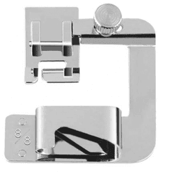 Rolled Hem snap on pressure foot 8 8