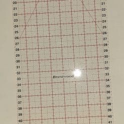 Sewers Companion Ruler for Patchwork Quilting - 60cm x 15cm - Non Slip