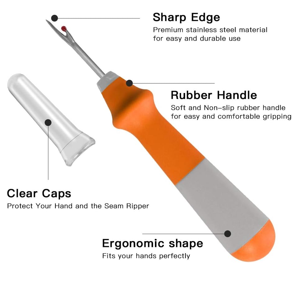 Seam Ripper Ergonomic Grip, - Image 3
